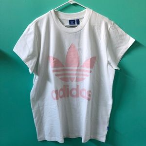 NEW! Big Trefoil Tee White Adidas T-Shirt